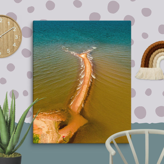 Colliding Tides Canvas
